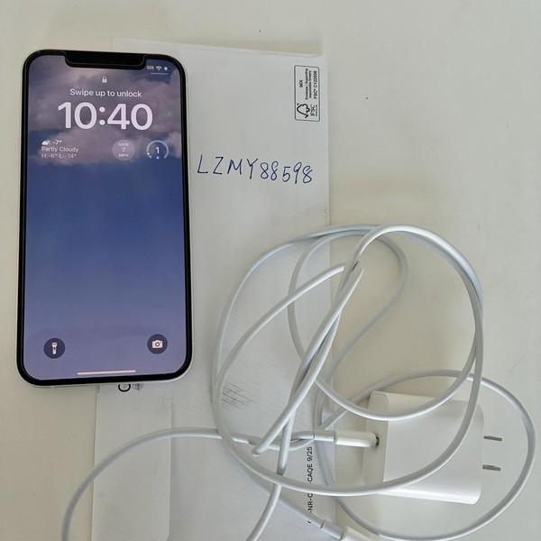 Apple iPhone 12 - Unlocked, 128 GB, White, A2172