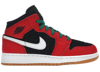 Jordan 1 Mid SE Christmas (GS) for sale