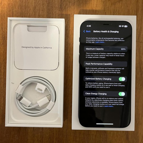 Apple iPhone 12 - Unlocked, 64 GB, Black, A2172