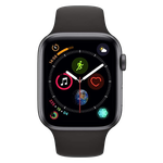 Fair Apple Watch Series 4 40mm - Unlocked, Gray, A1975 - Cellular, Aluminum