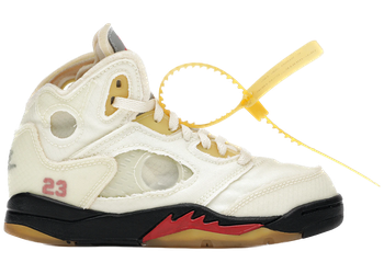 Jordan 5 Retro Off-White Sail (PS) for sale