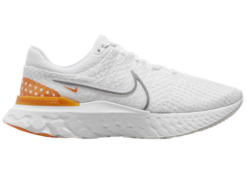 Nike React Infinity Run Flyknit 3 White Grey Kumquat for sale