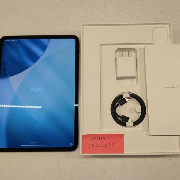 Apple iPad Pro 11 inch (M5) 2025 - Unlocked, 256 GB, Space Black, Apple M5 9-Core, A3358, Standard Glass