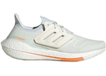 adidas Ultra Boost 22 White Blue Tint Orange for sale
