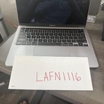 Fair MacBook Pro 2020 - 13 inch - 256 GB, Gray, 8 GB, Apple M1