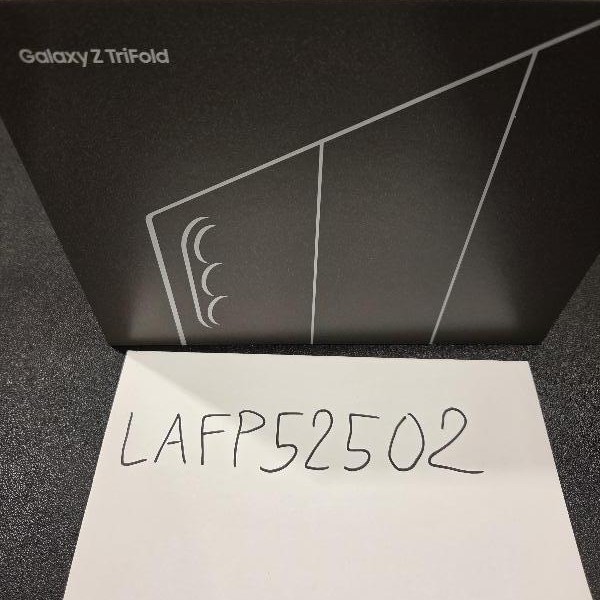 Galaxy Z Trifold - Unlocked, 512 GB, Crafted Black, 16 GB, SM-F968U1