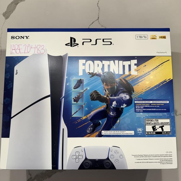 PlayStation 5 Slim Standard Edition (2023) - White, 1 TB