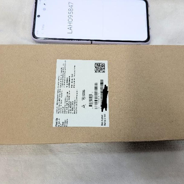 Google Pixel 8a - Unlocked, 128 GB, Porcelain, 8 GB, GKV4X, Sub-6 5G