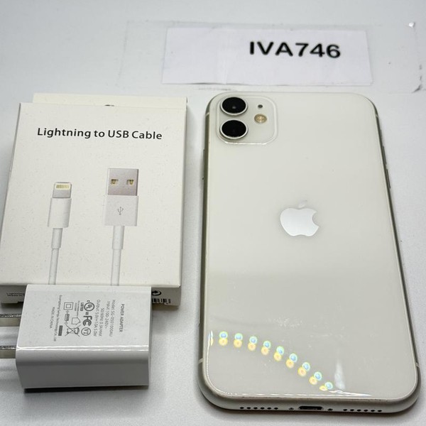 Apple iPhone 11 - Unlocked Non-US, 128 GB, White, A2221