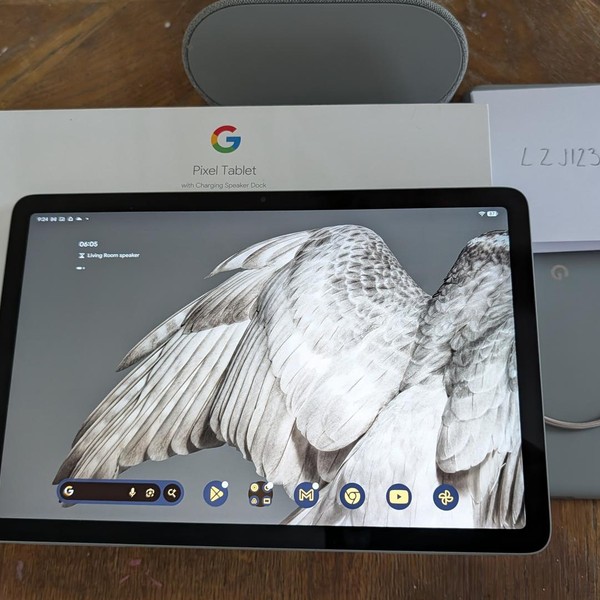 Google Pixel Tablet 11 inch - Wi-Fi, 128 GB, Hazel, 8 GB, Includes Dock