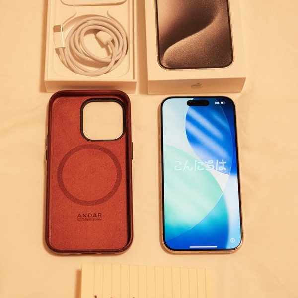 Apple iPhone 15 Pro - Verizon, 128 GB, White, A2848