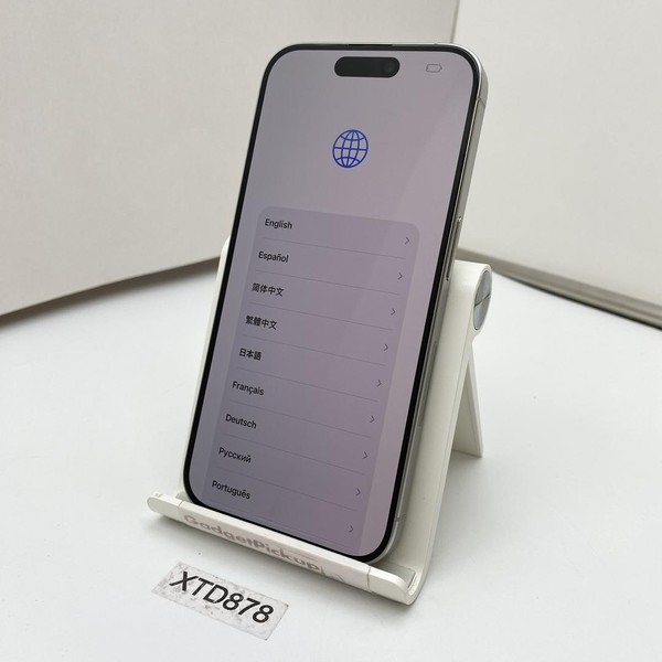 Apple iPhone 15 Pro - Unlocked, 256 GB, White, A2848