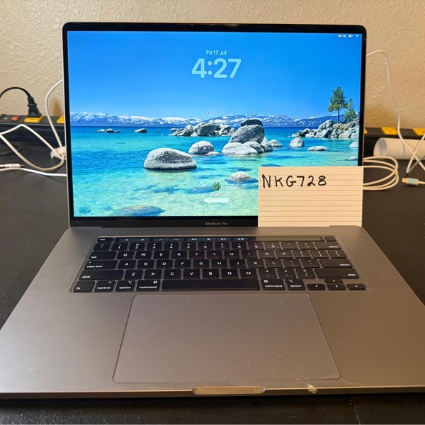 MacBook Pro 2019 - 16 inch - 1 TB, Gray, 16 GB, Intel Core i9