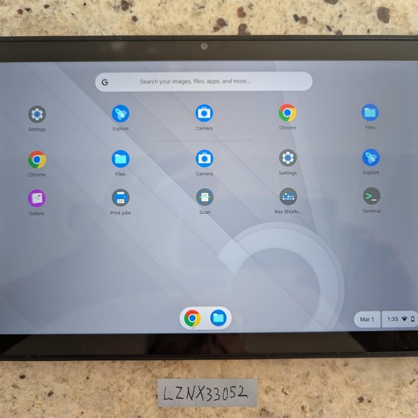 Lenovo 10e Chromebook Tablet - Gray, 32 GB, 4 GB