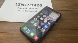 Good
													Apple iPhone Xr - Unlocked, Black, 64 GB, A1984, photo 1 of 4