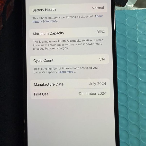 Apple iPhone 15 - Unlocked, 128 GB, Black, A2846