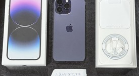 Mint
													Apple iPhone 14 Pro Max - Unlocked, Purple, 256 GB, A2651, photo 5 of 6