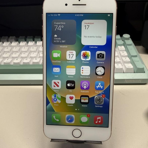 Apple iPhone 8 Plus - Unlocked, 64 GB, Gold, A1897, GSM