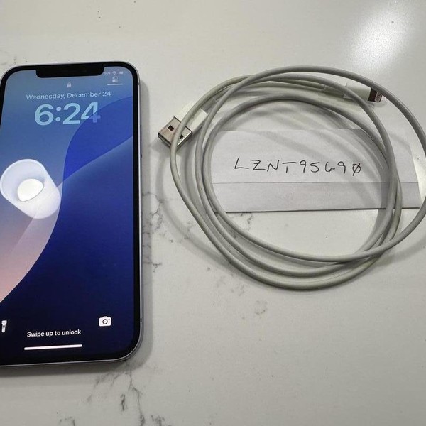 Apple iPhone 12 - Unlocked, 128 GB, Purple, A2172