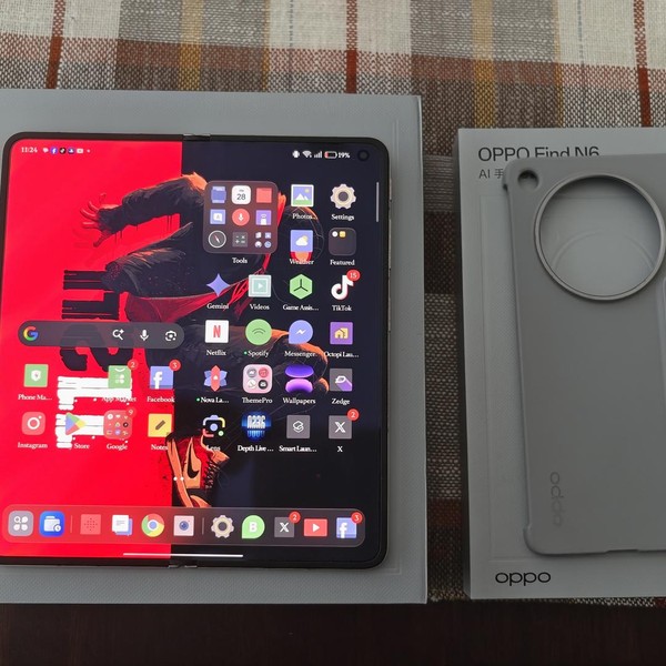 Oppo Find N6 - Unlocked Non-US, 512 GB, Orange, 16 GB