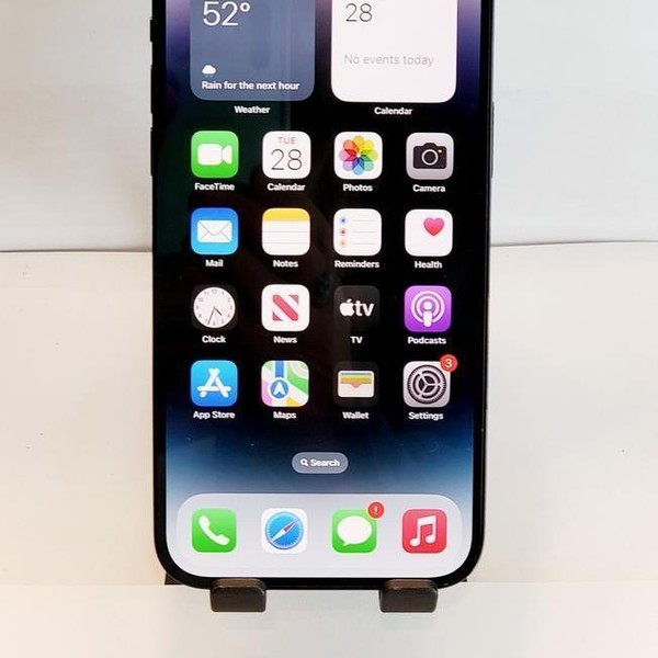 Apple iPhone 14 Pro Max - Unlocked, 128 GB, Silver, A2651