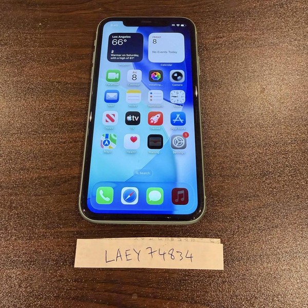 Apple iPhone 11 - Unlocked, 128 GB, Green, A2111