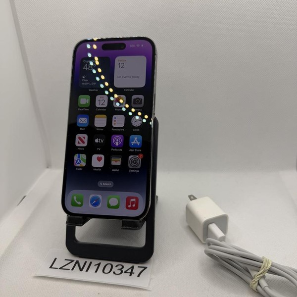 Apple iPhone 14 Pro - Unlocked, 128 GB, Purple, A2650