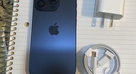 Good
													Apple iPhone 15 Pro - Unlocked, Blue, 128 GB, A2848, photo 1 of 5