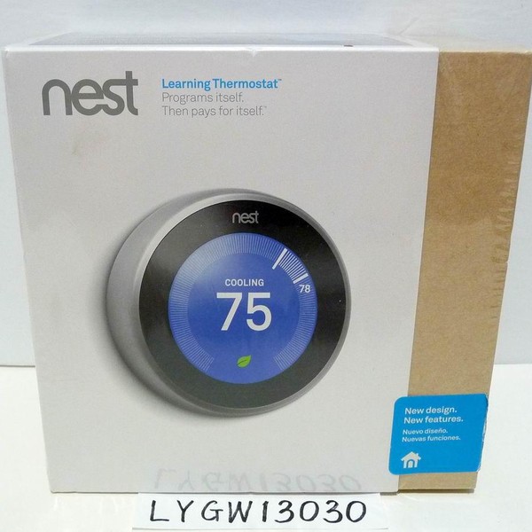 Nest Thermostat 3rd Gen - Silver