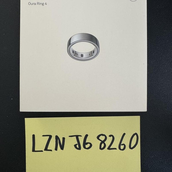 Oura Ring Gen 4 - Silver, Size 10