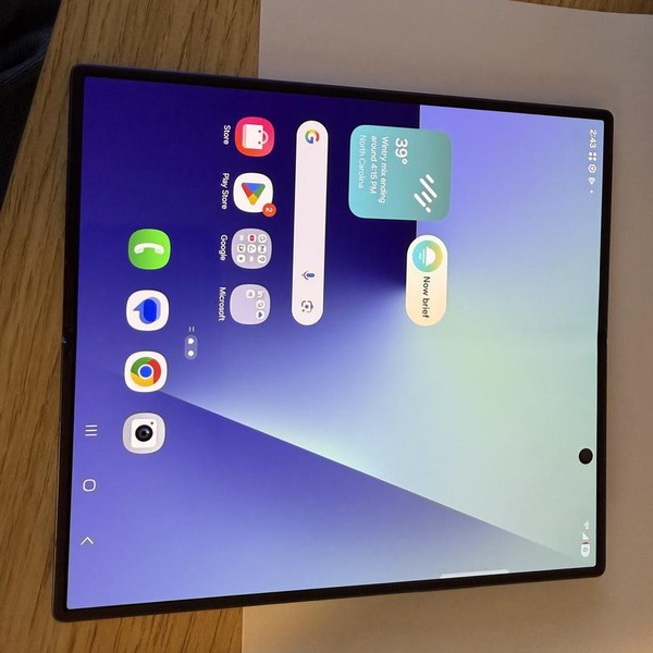 Samsung Galaxy Z Fold7 - Unlocked, 512 GB, Blue Shadow, 12 GB, SM-F966U1