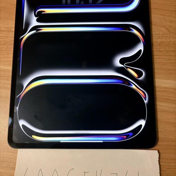 Apple iPad Pro 13 inch (M4) 2024 - Wi-Fi, 1 TB, Black, 16 GB, A2925, Nano-texture Glass