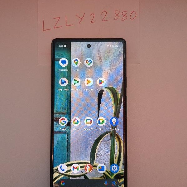 Google Pixel 6a - Unlocked, 128 GB, Charcoal, 6 GB, GX7AS