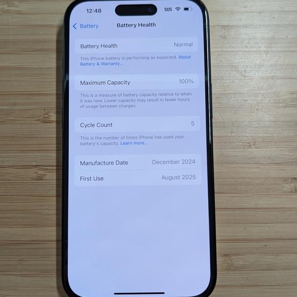 Apple iPhone 15 - Unlocked, 512 GB, Black, A2846