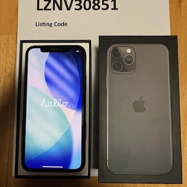 Apple iPhone 11 Pro - Unlocked, 64 GB, Gray, A2160