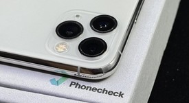 Good
													Apple iPhone 11 Pro Max - Unlocked, Silver, 64 GB, A2161, photo 3 of 5