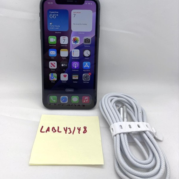 Apple iPhone 11 - Unlocked, 64 GB, Black, A2111