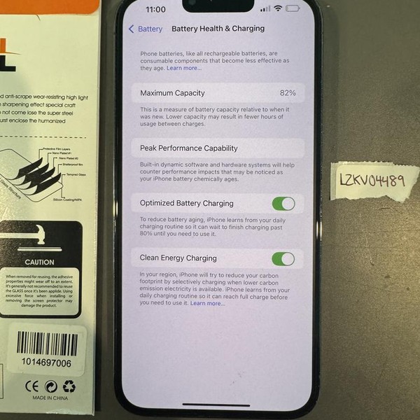 Apple iPhone 13 Pro Max - Unlocked, 128 GB, Graphite, A2484