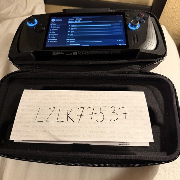 Asus ROG Ally X - 1 TB, Black, 24 GB, AMD Ryzen Z1 Extreme