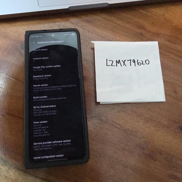 Samsung Galaxy Z Fold5 - Unlocked, Gray, 1 TB, 12 GB, SM-F946U1