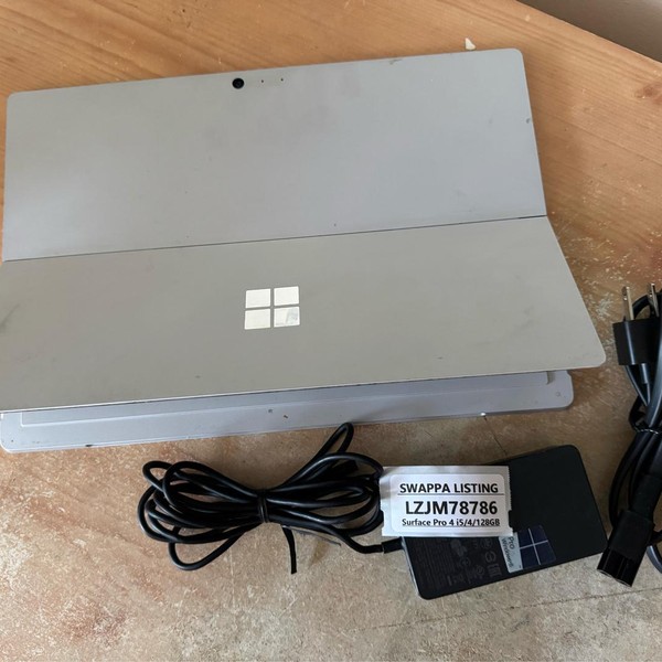 Microsoft Surface Pro 4 - 12.3 Inch - Wi-Fi, Silver, 128 GB, 4 GB