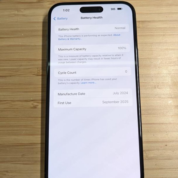 Apple iPhone 15 Plus - Unlocked, 128 GB, Black, A2847