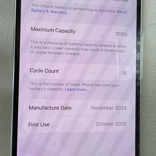 Apple iPhone 16e - Unlocked, White, 256 GB, A3212