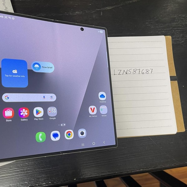 Samsung Galaxy Z Fold7 - Verizon, 256 GB, Silver Shadow, 12 GB, SM-F966U