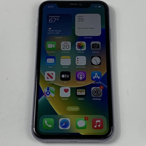 Apple iPhone 11 - Unlocked, 64 GB, Purple, A2111