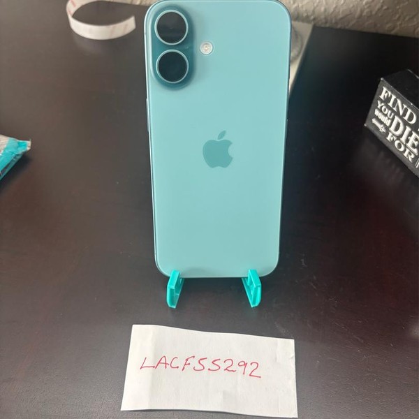 Apple iPhone 16 - Unlocked, 256 GB, Teal, A3081