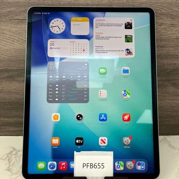 Apple iPad Pro 12.9 inch 6th Gen 2022 - Unlocked, 256 GB, Gray