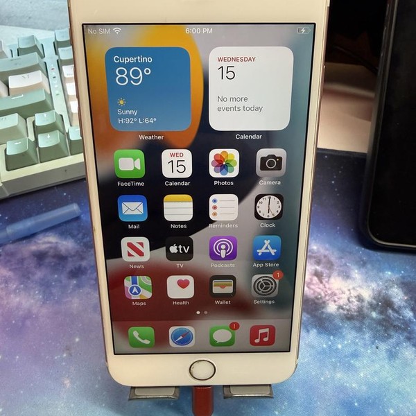 Apple iPhone 6S Plus - Unlocked, 32 GB, Rose Gold, A1687