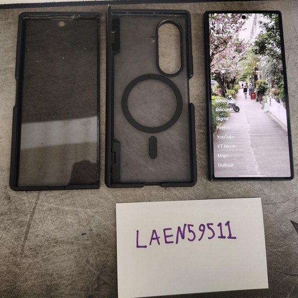 Samsung Galaxy Z Fold7 - Unlocked, 256 GB, Blue Shadow, 12 GB, SM-F966U1