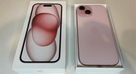 Mint
													Apple iPhone 15 - Unlocked, Pink, 128 GB, A2846, photo 1 of 8